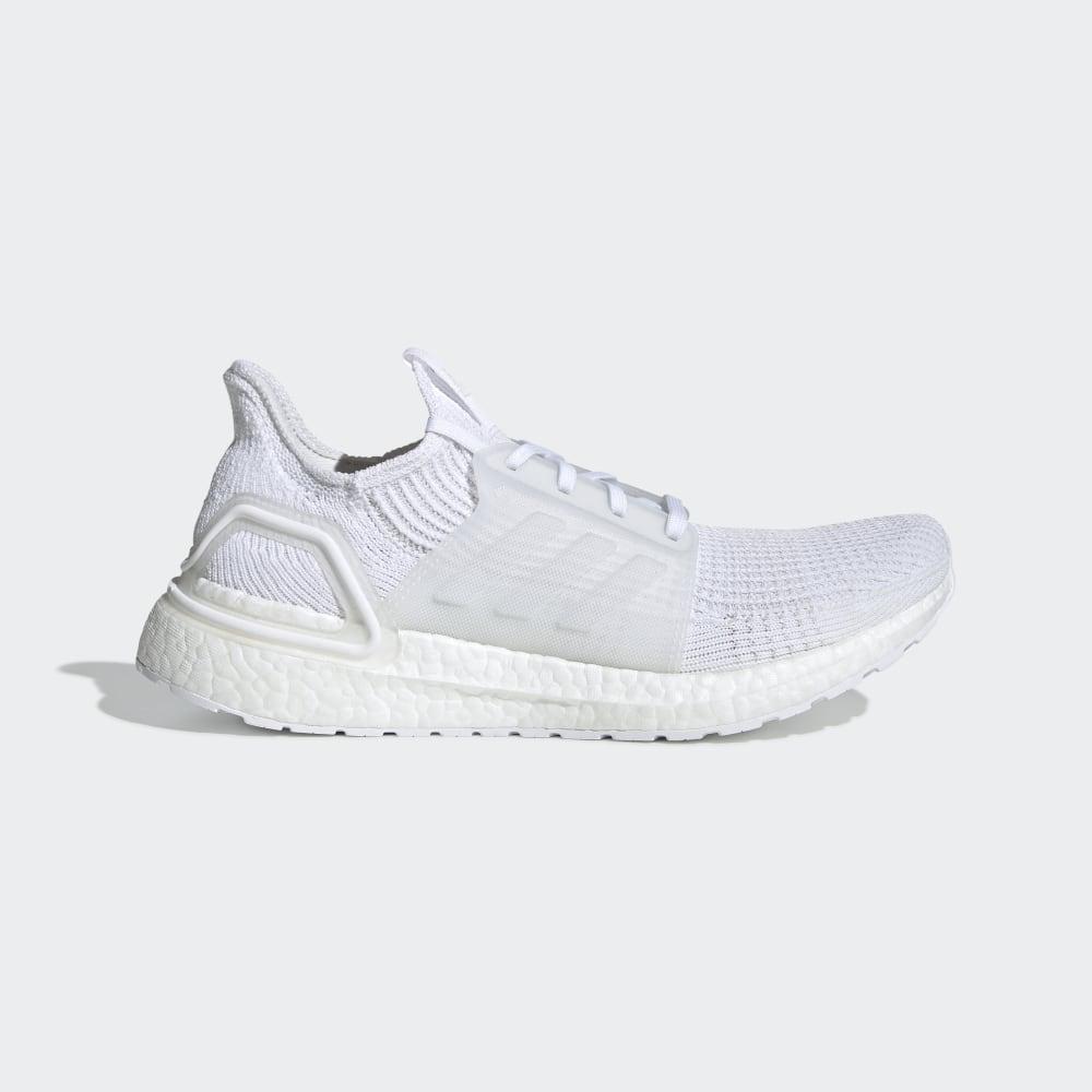 Adidas Men's Ultraboost 19 Running Shoes White/Black Ireland G54008